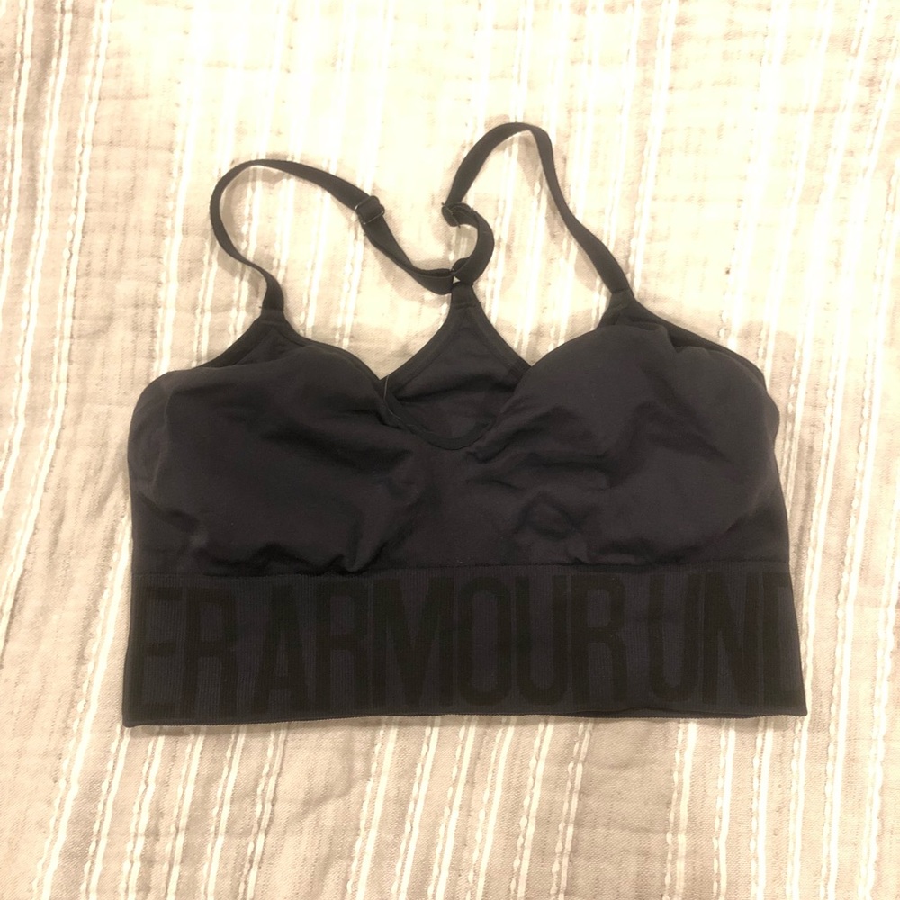 Under Armour sports bra black